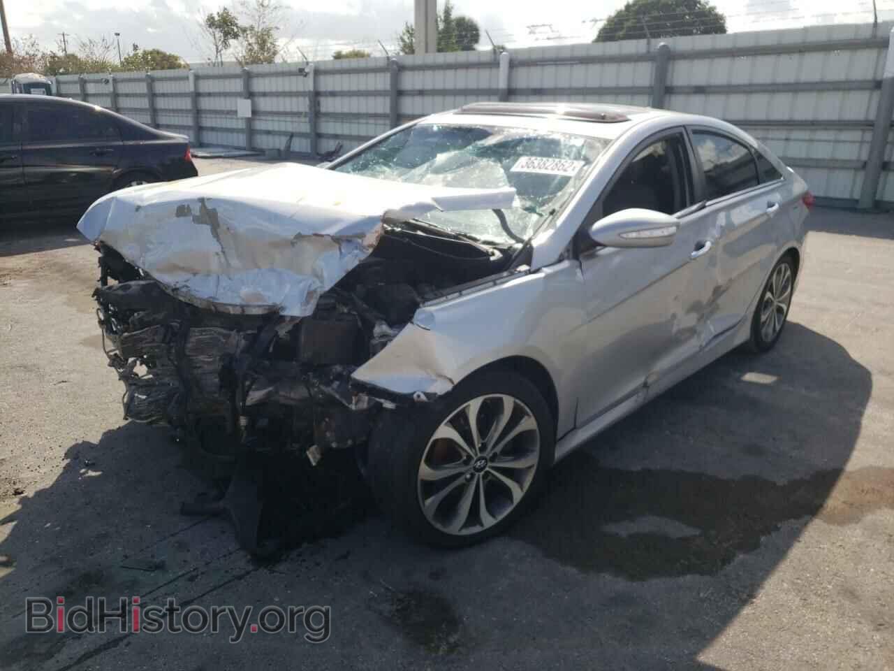 2014 HYUNDAI SONATA - VIN: 5NPEC4ACXEH887968 - Фото 2