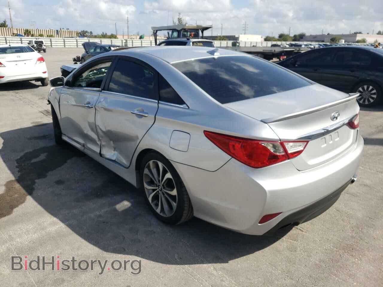 2014 HYUNDAI SONATA - VIN: 5NPEC4ACXEH887968 - Фото 3