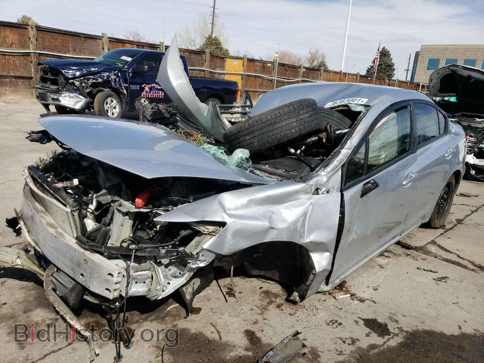 2013 HONDA CIVIC - VIN: 2HGFB2F57DH555937 - Фото 2