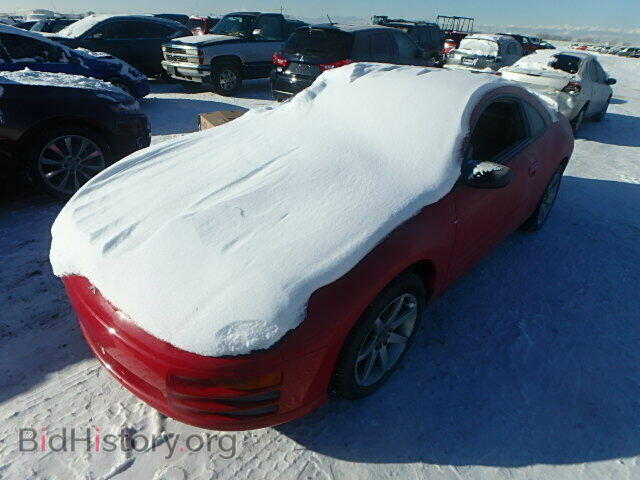 2001 MITSUBISHI ECLIPSE - VIN: 4A3AC44GX1E055986 - Фото 2