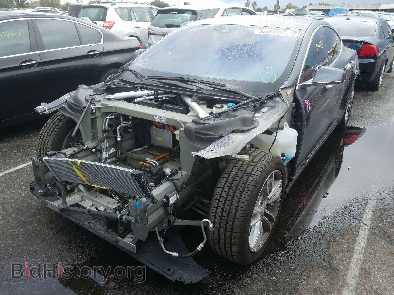 2015 TESLA MODEL S - VIN: 5YJSA1E16FF102149 - Фото 2