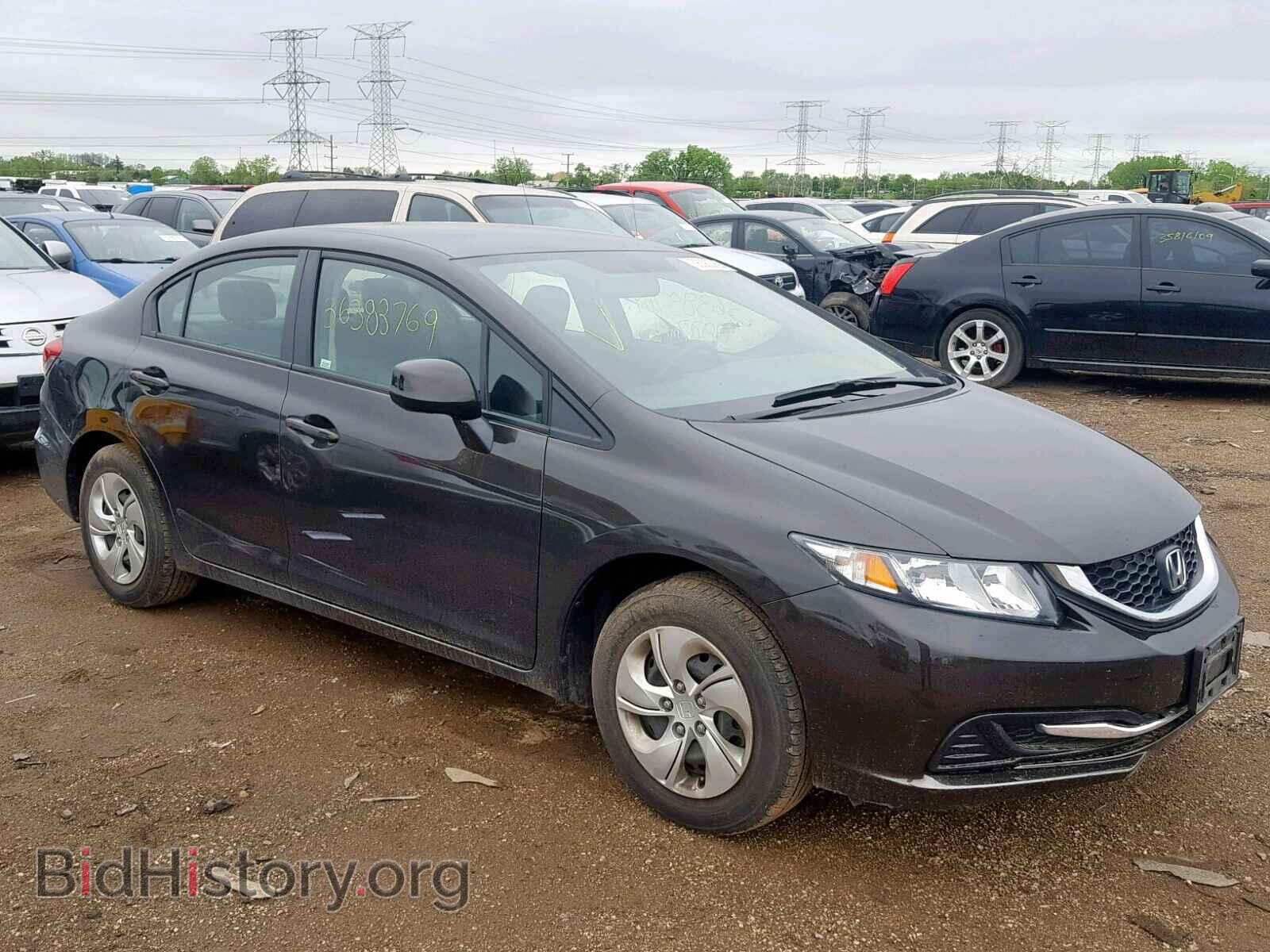 Photo 19XFB2F53DE002633 - HONDA CIVIC LX 2013