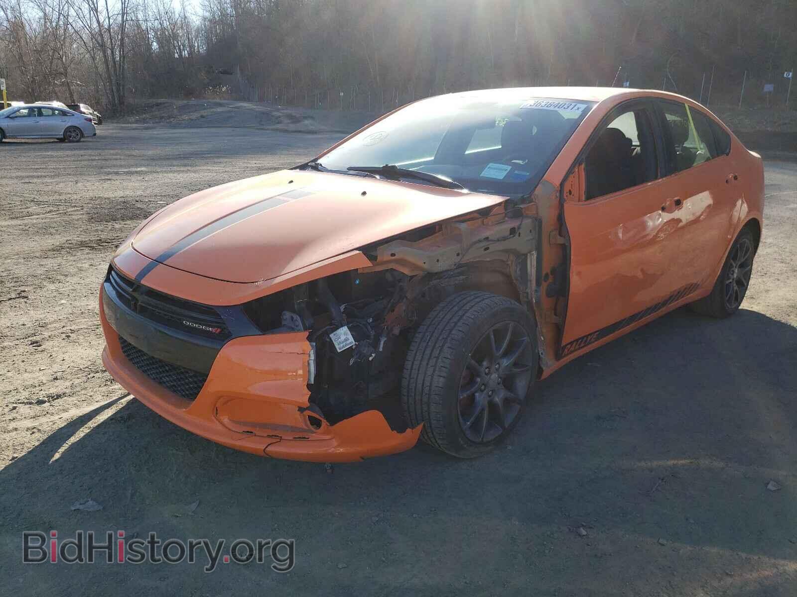 2013 DODGE DART - VIN: 1C3CDFBA4DD299649 - Фото 2