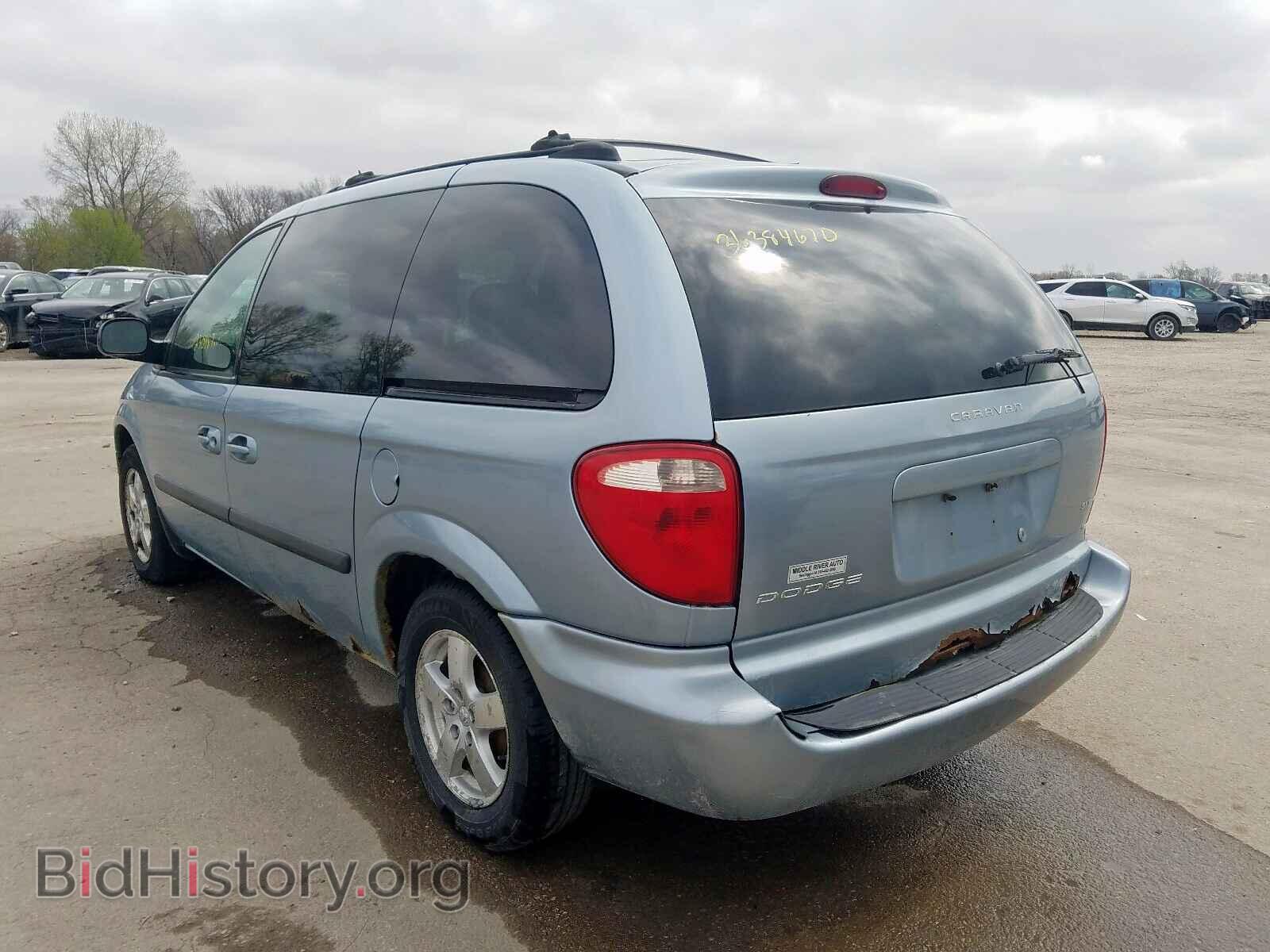 2005 DODGE CARAVAN - VIN: 1D4GP45R15B257742 - Фото 3