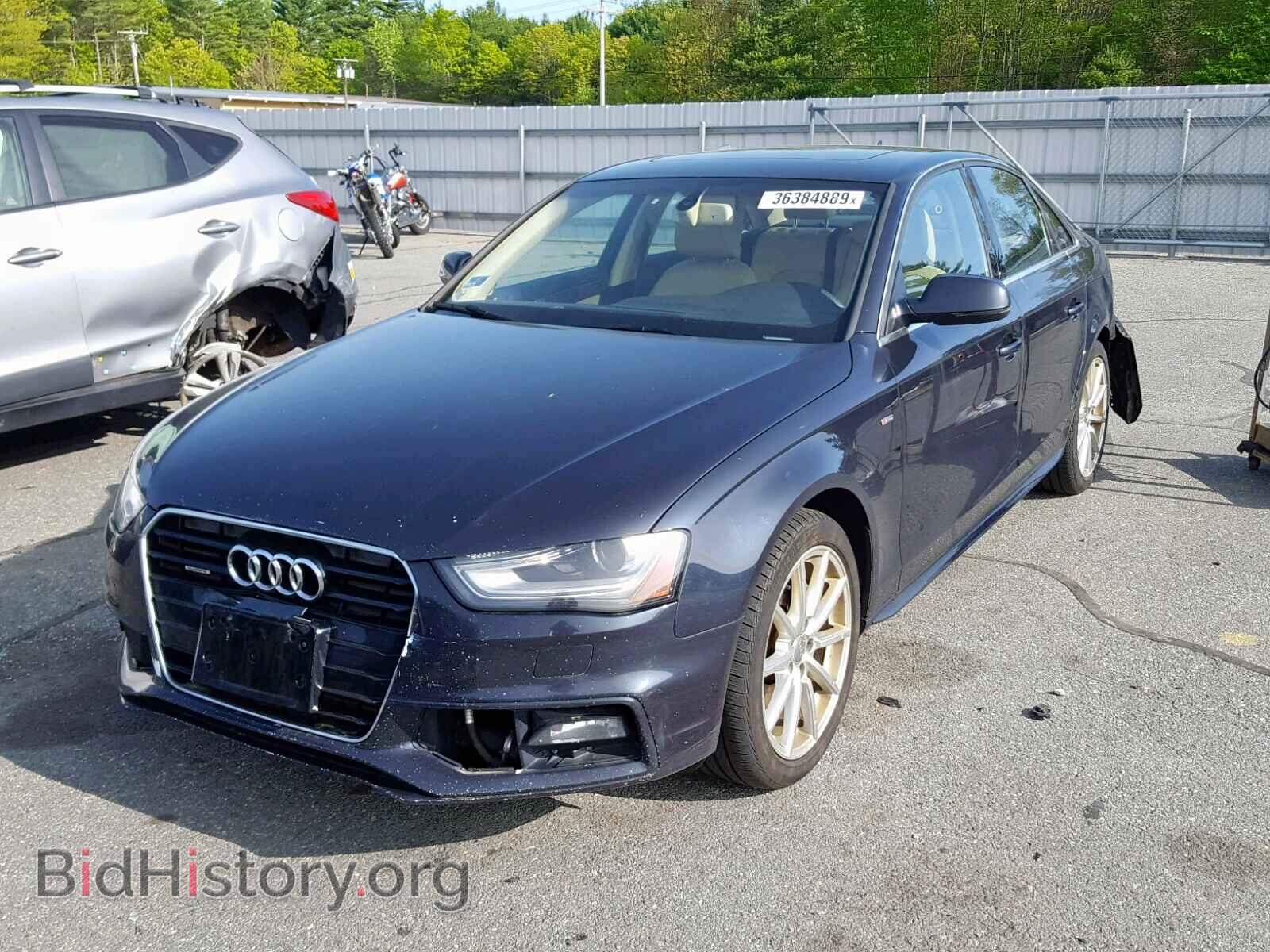 2014 AUDI A4 - VIN: WAUFFAFL6EN017537 - Фото 2