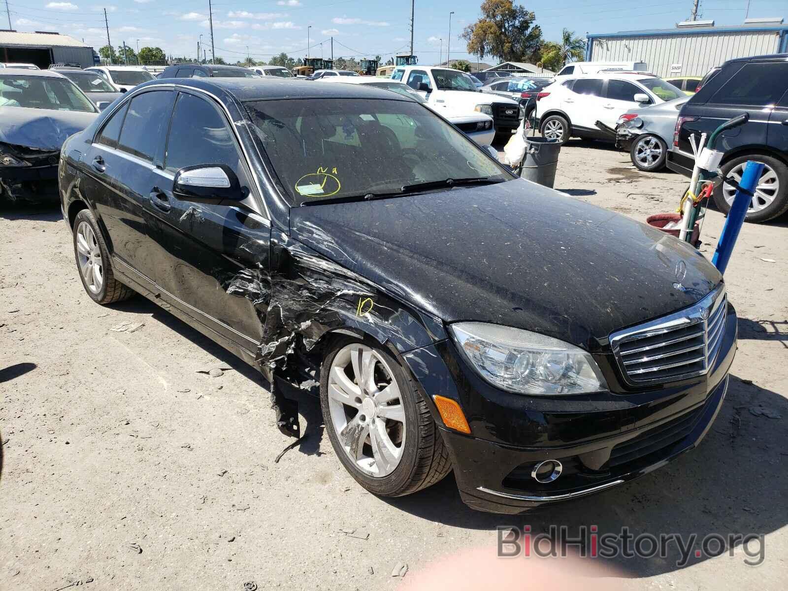 Photo WDDGF54X49F222462 - MERCEDES-BENZ C CLASS 2009