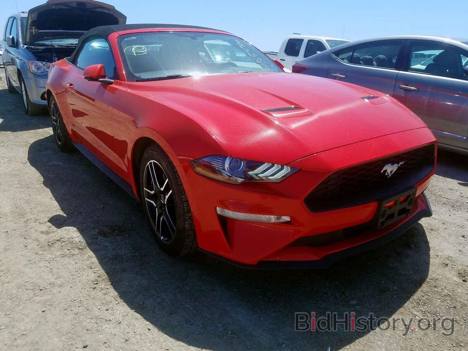 Photo 1FATP8UH3K5104324 - FORD MUSTANG 2019