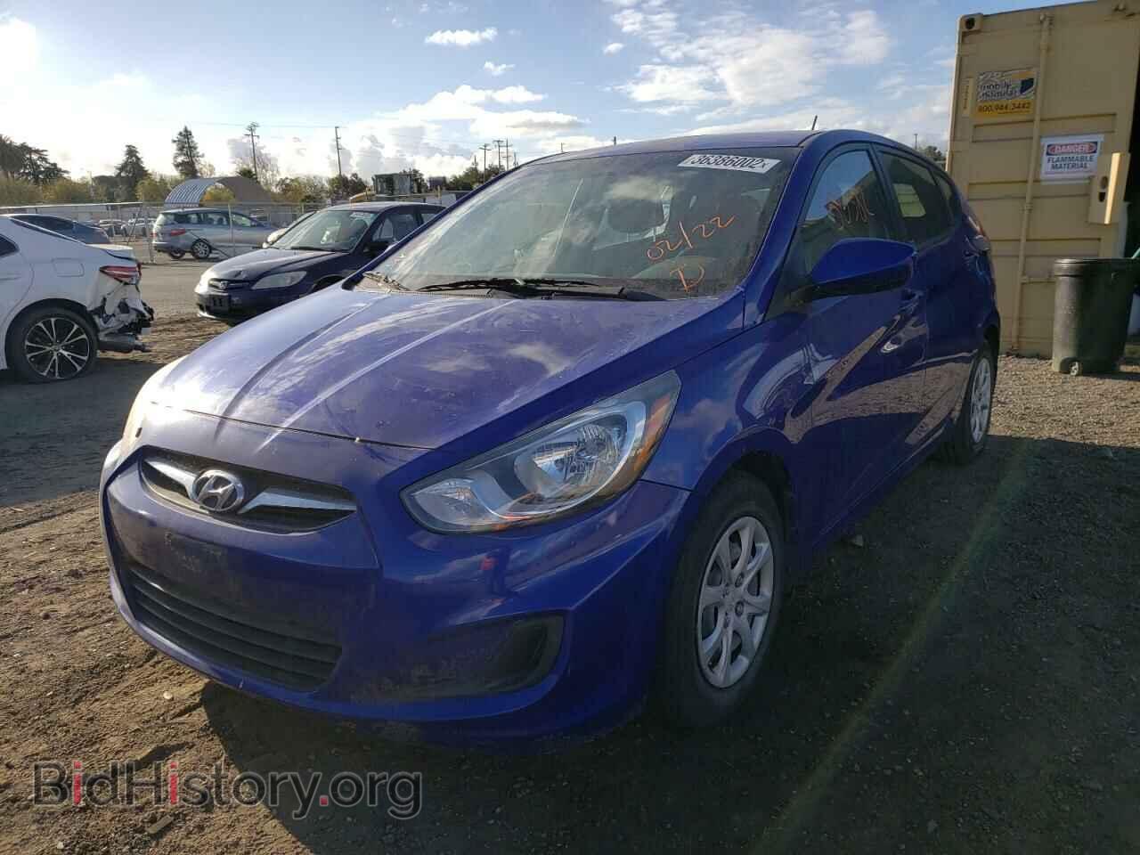 2014 HYUNDAI ACCENT - VIN: KMHCT5AE4EU141631 - Фото 2