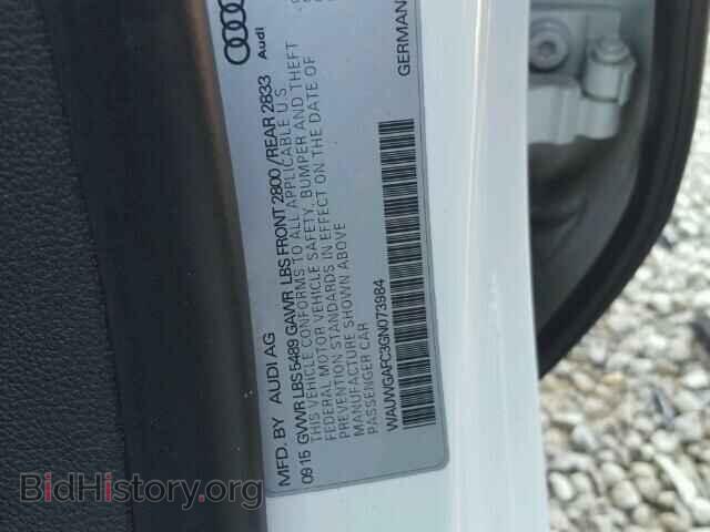 2016 AUDI A7 - VIN: WAUWGAFC3GN073984 - Фото 10