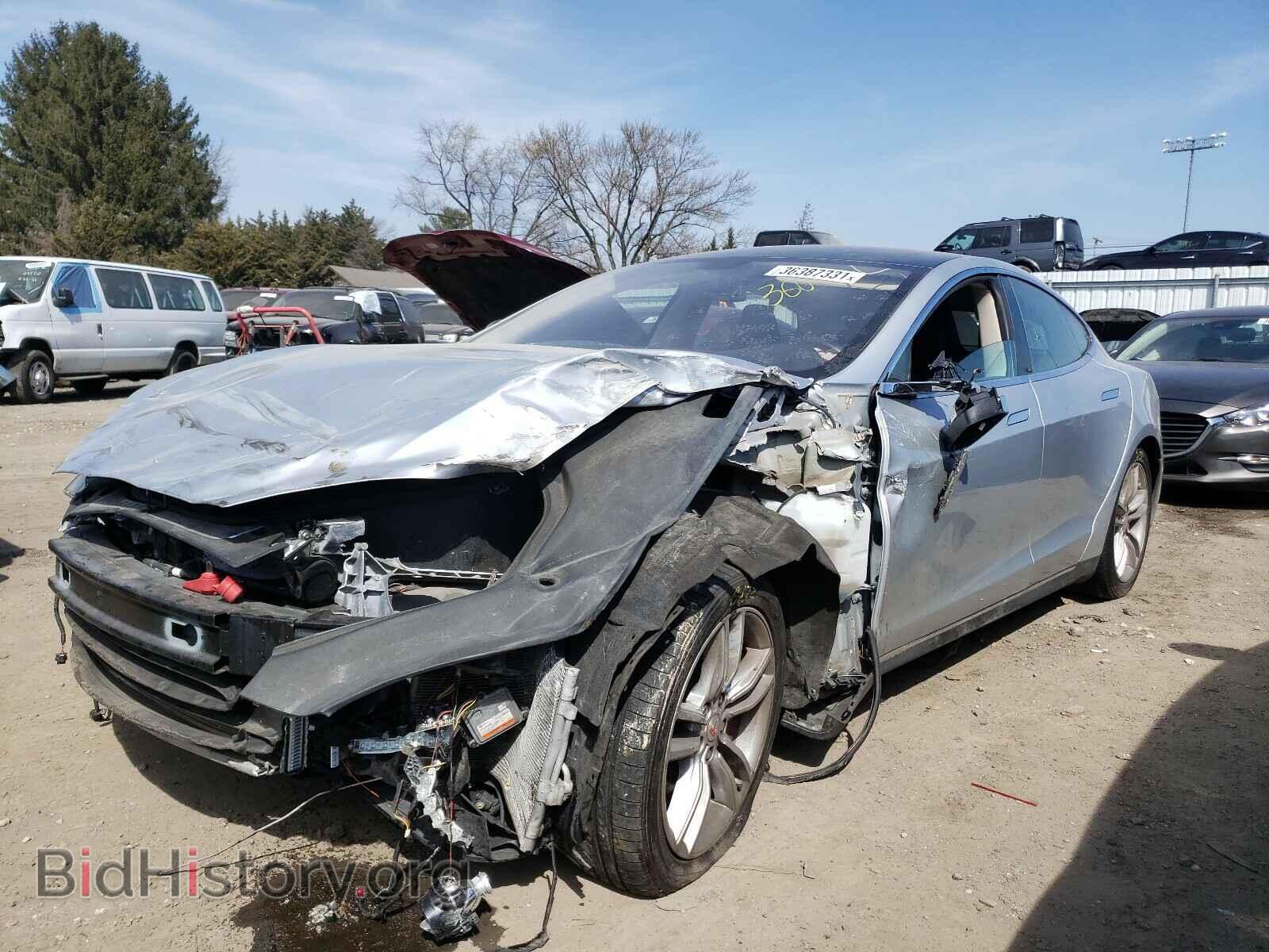 2012 TESLA MODEL S - VIN: 5YJSA1CN1CFP03230 - Photo 2