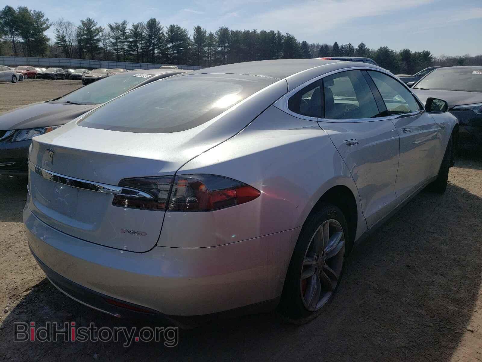 2012 TESLA MODEL S - VIN: 5YJSA1CN1CFP03230 - Photo 4