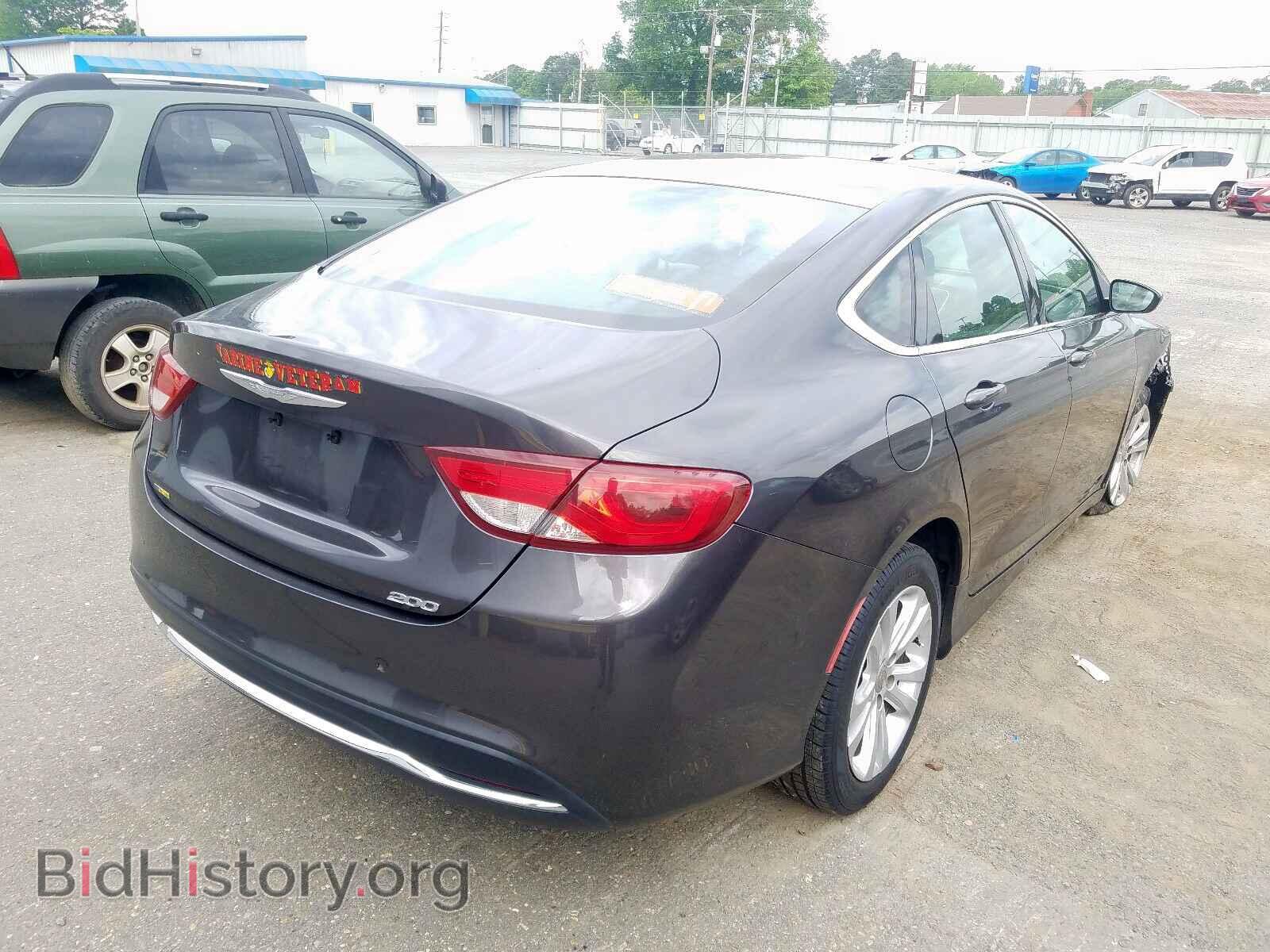 2015 CHRYSLER 200 - VIN: 1C3CCCAB7FN661143 - Фото 4