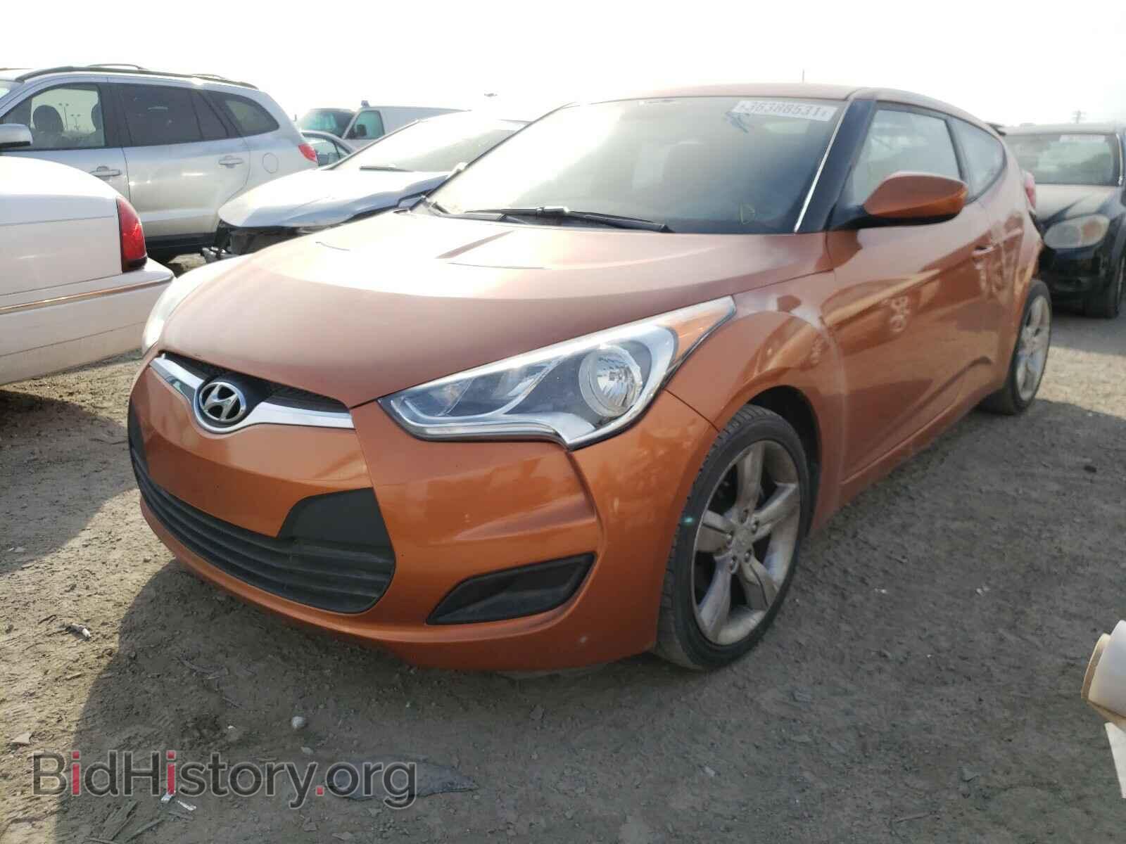 2012 HYUNDAI VELOSTER - VIN: KMHTC6AD3CU051624 - Фото 2