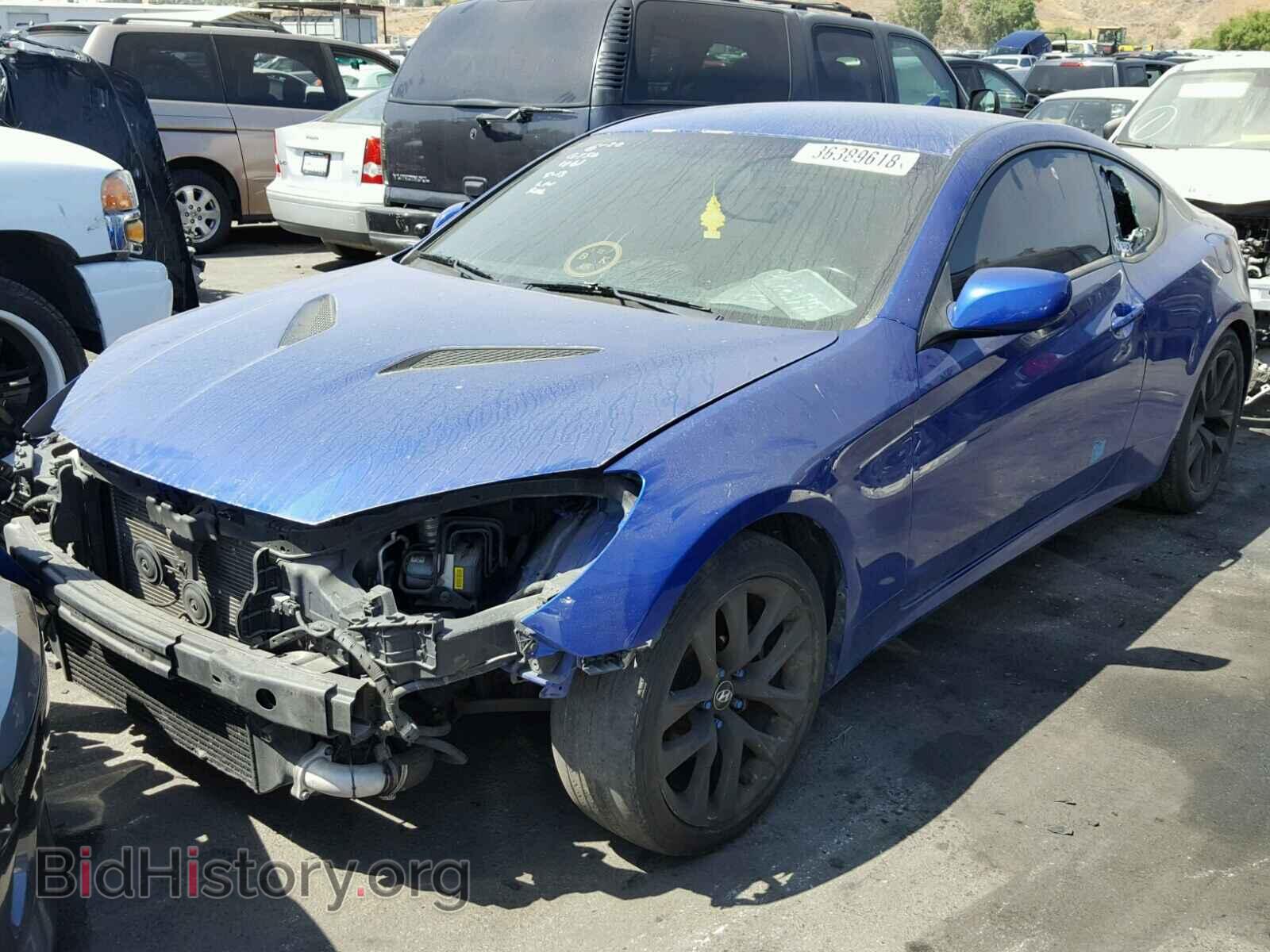 2013 HYUNDAI GENESIS - VIN: KMHHT6KD0DU091343 - Фото 2
