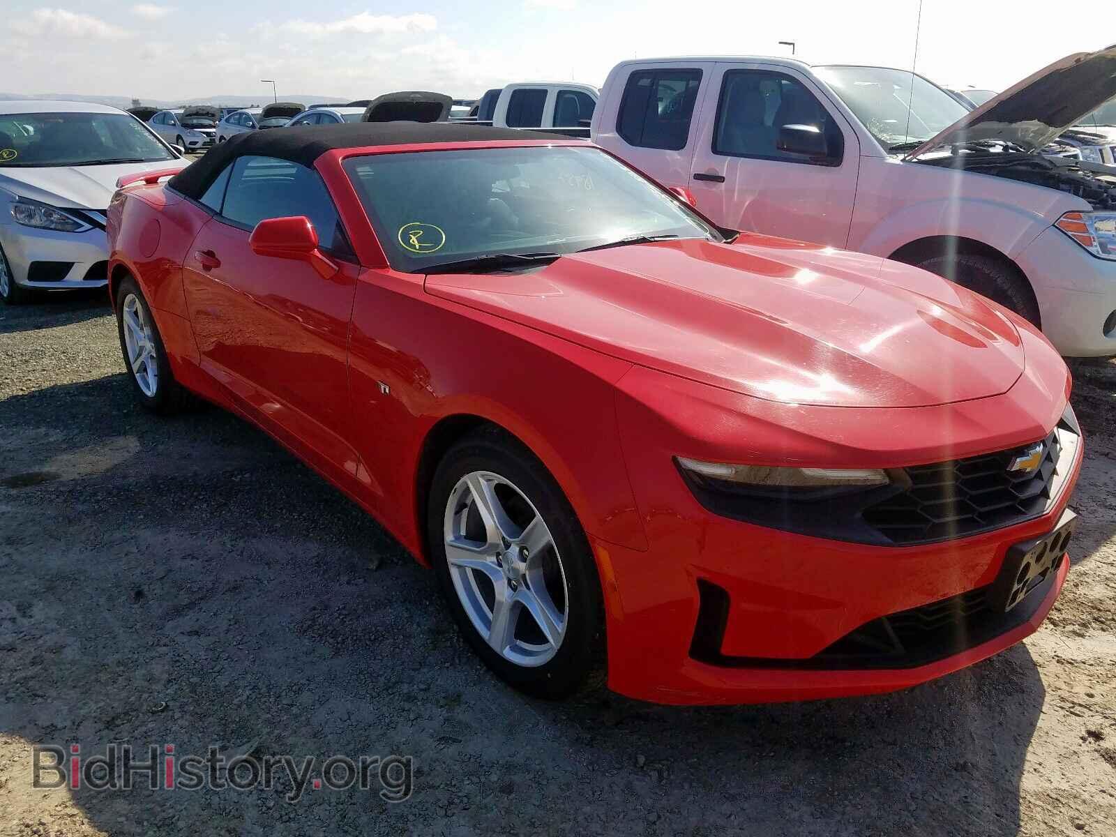 Photo 1G1FB3DS3K0120842 - CHEVROLET CAMARO 2019