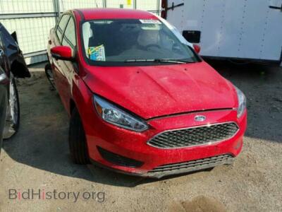 2017 Ford FOCUS Focus SE, красный — VIN 1FADP3F28HL339502, Copart