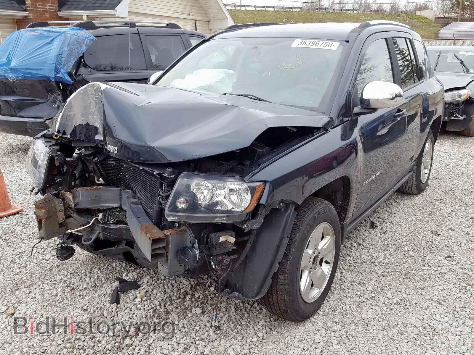 2014 JEEP COMPASS - VIN: 1C4NJCBA9ED594436 - Photo 2