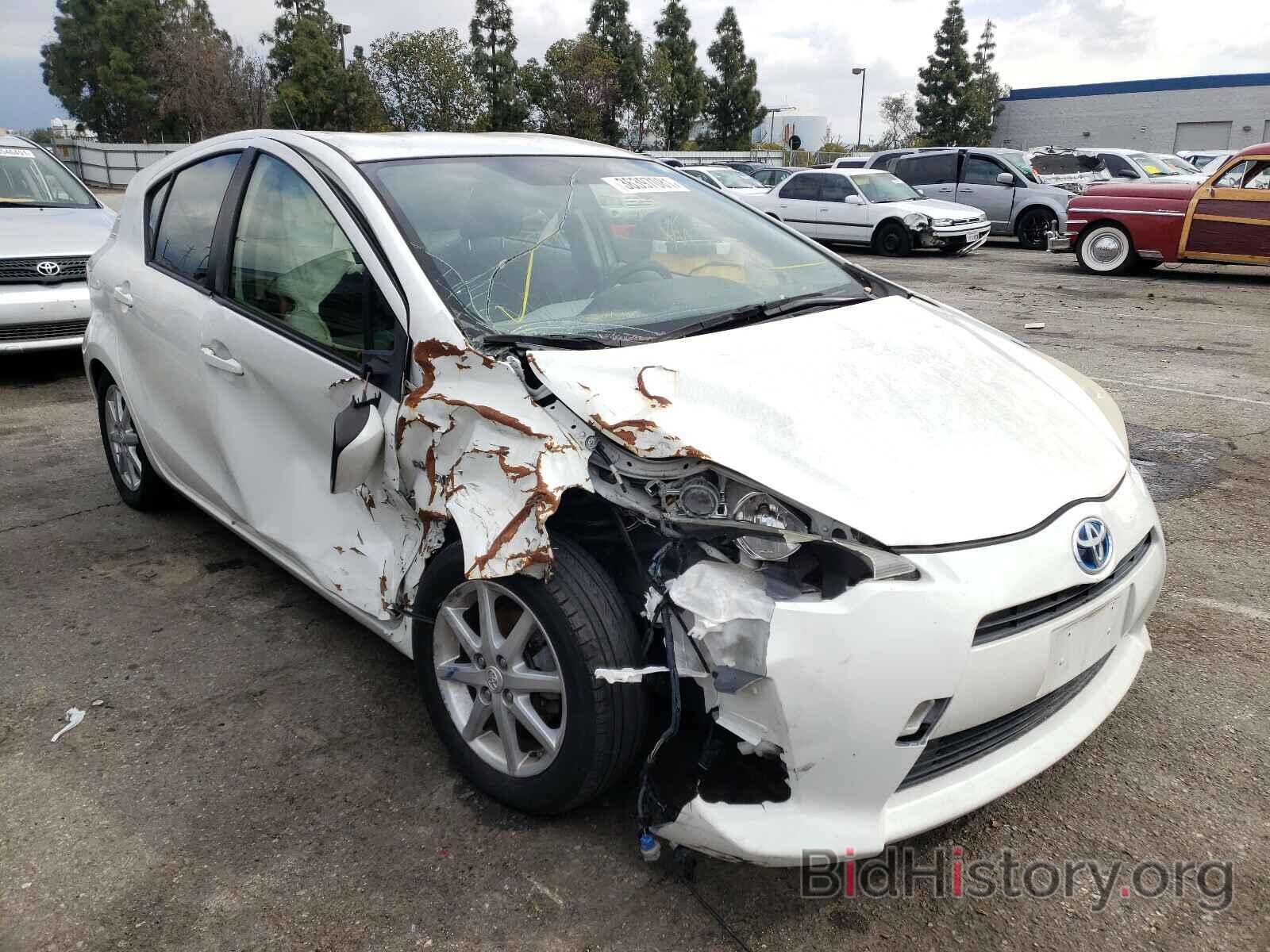 Photo JTDKDTB35C1503804 - TOYOTA PRIUS 2012