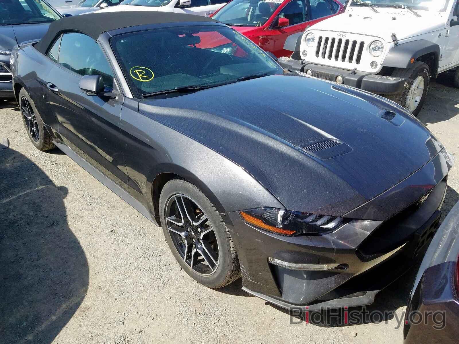 Photo 1FATP8UH5K5109363 - FORD MUSTANG 2019