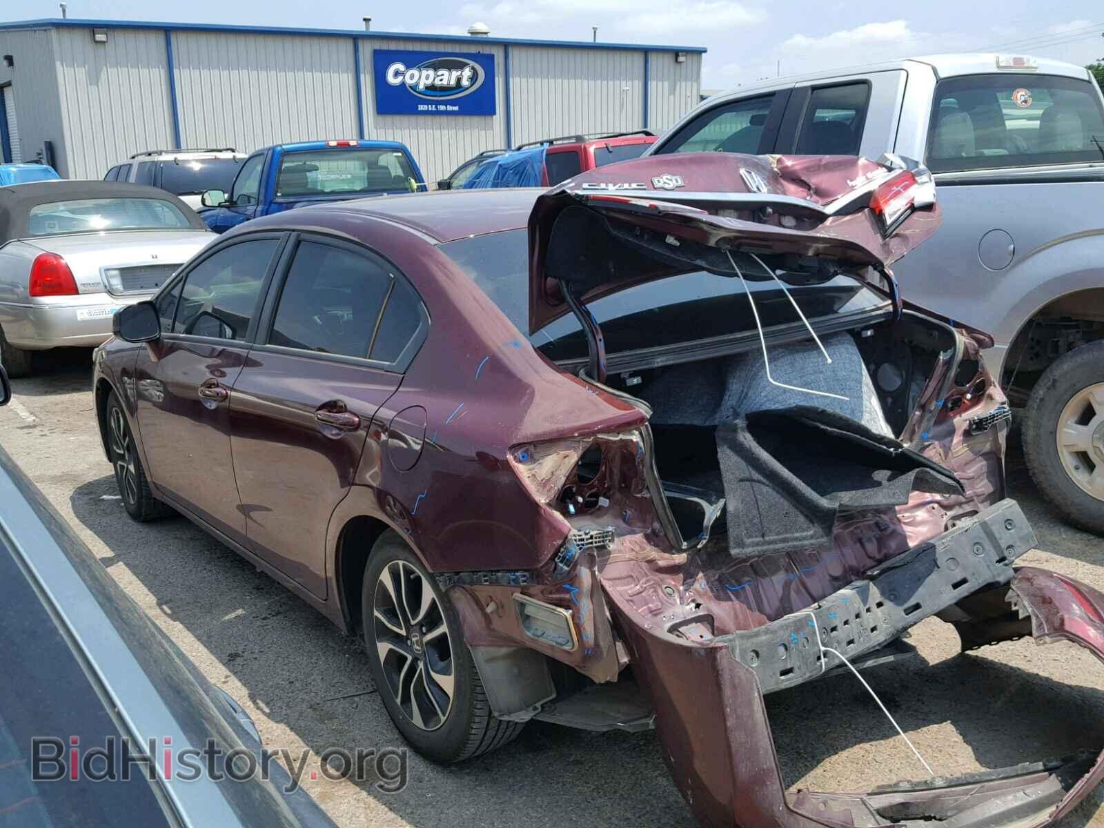 2013 HONDA CIVIC - VIN: 19XFB2F93DE055111 - Фото 3