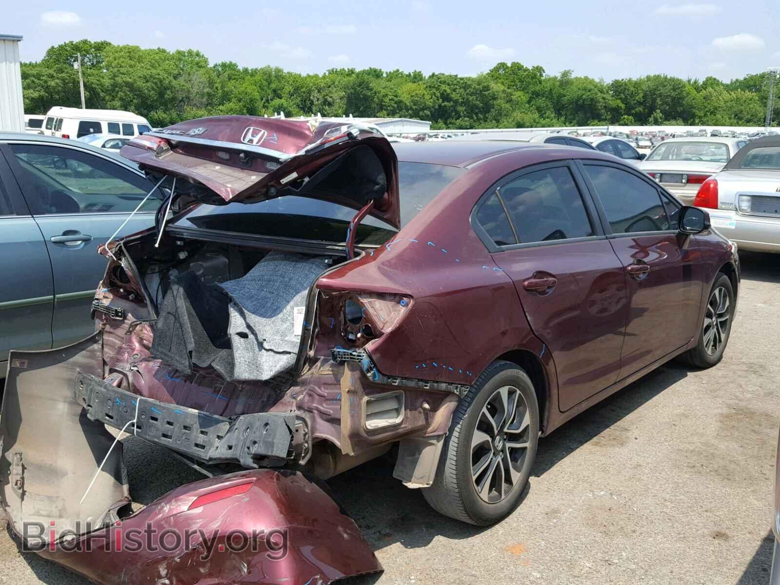 2013 HONDA CIVIC - VIN: 19XFB2F93DE055111 - Фото 4