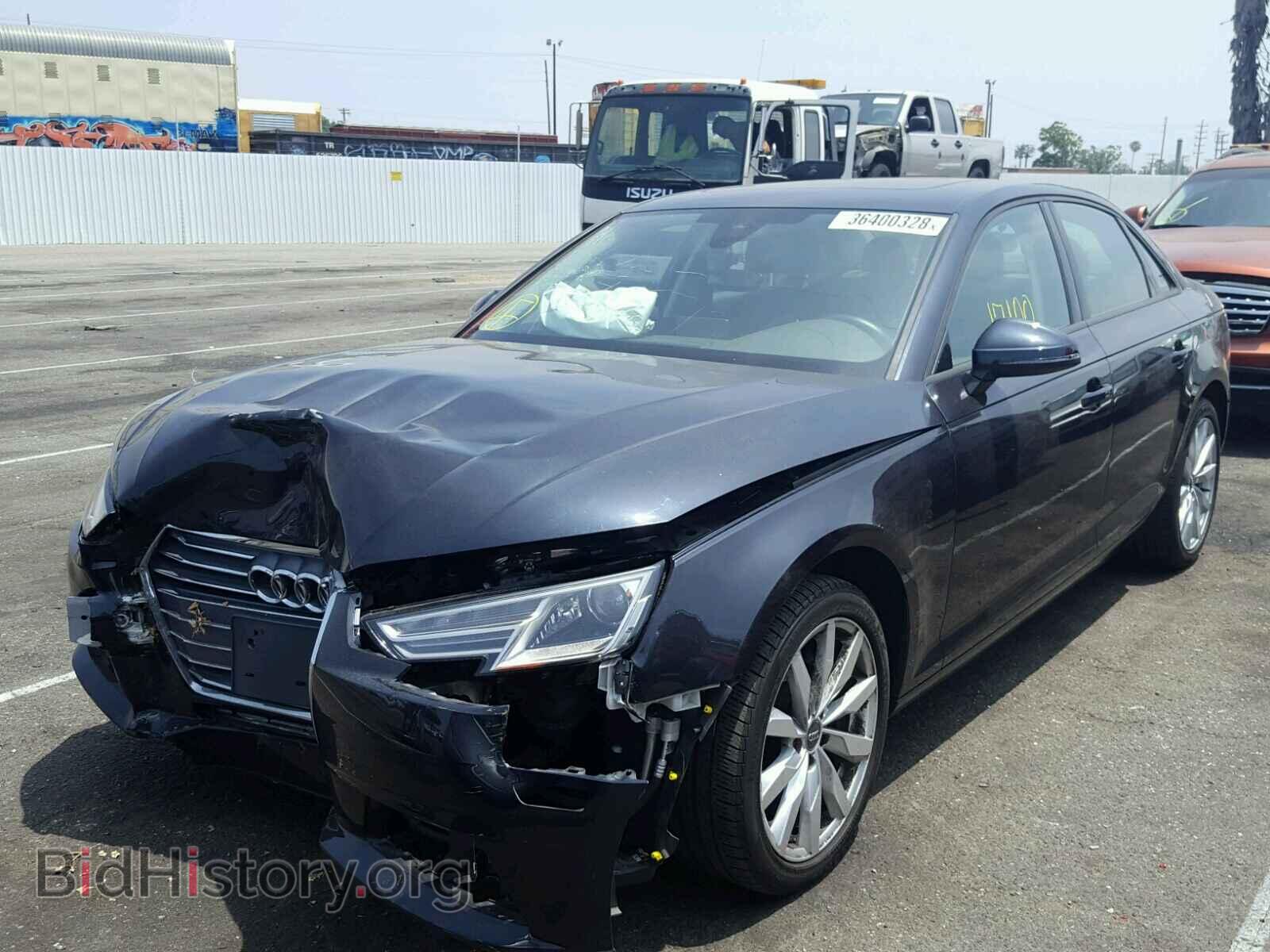 2017 AUDI A4 - VIN: WAUGMAF46HN059729 - Фото 2