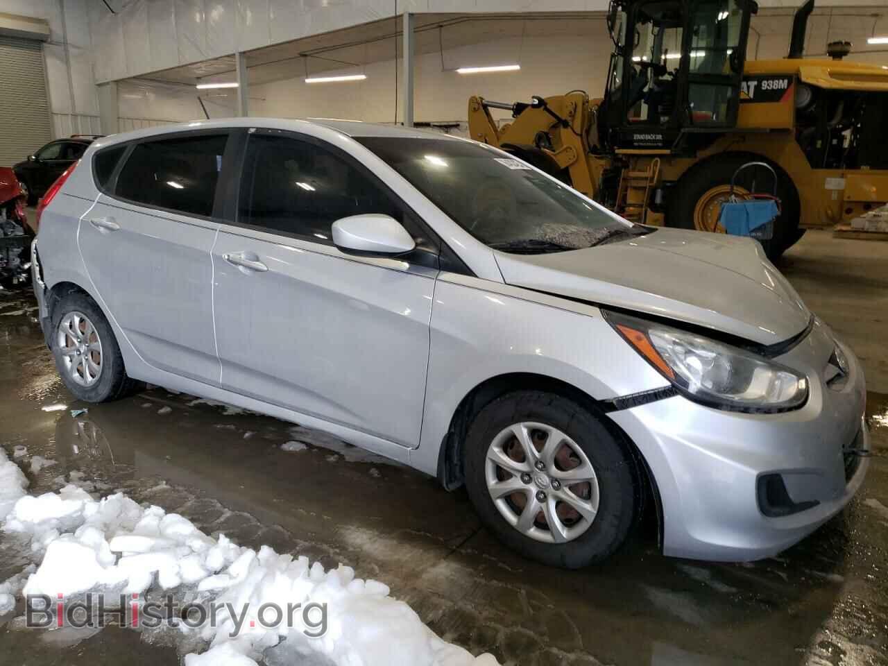 2013 HYUNDAI ACCENT - VIN: KMHCT5AE0DU106874 - Фото 4