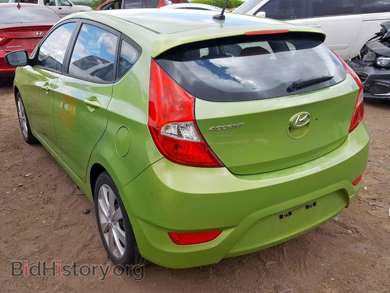 2012 HYUNDAI ACCENT - VIN: KMHCU5AE8CU037041 - Фото 3