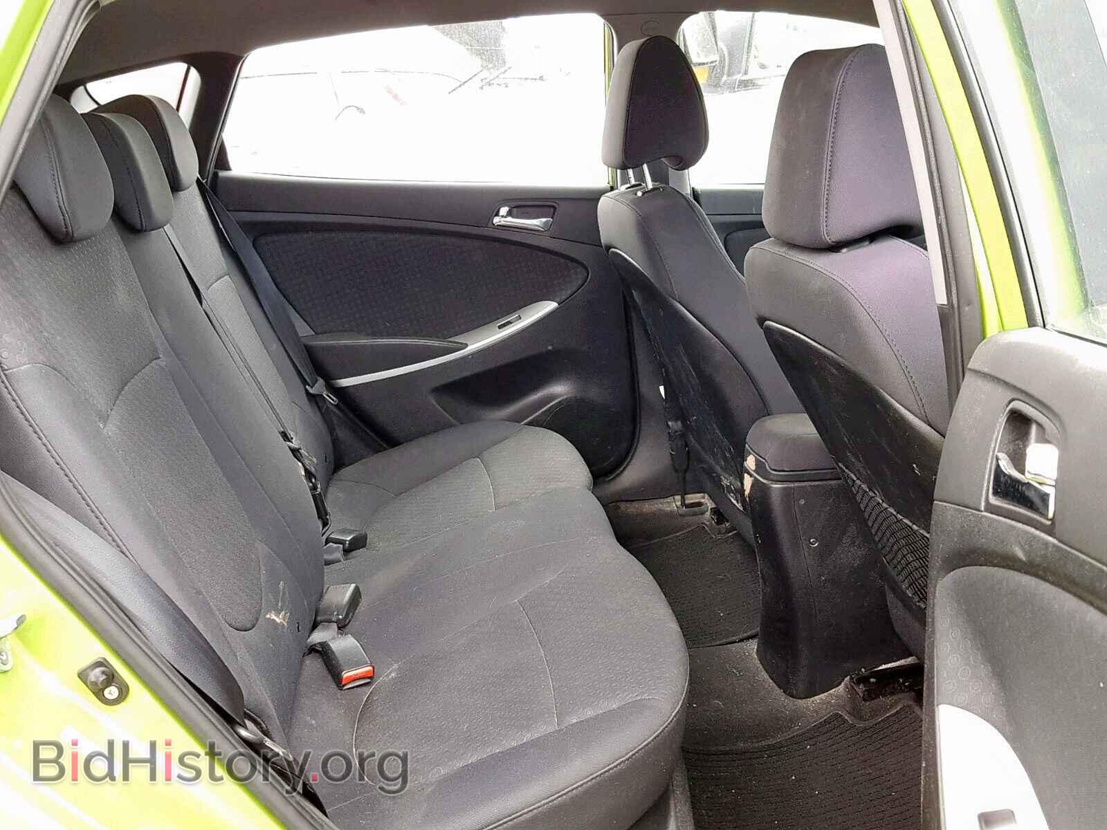 2012 HYUNDAI ACCENT - VIN: KMHCU5AE8CU037041 - Фото 6