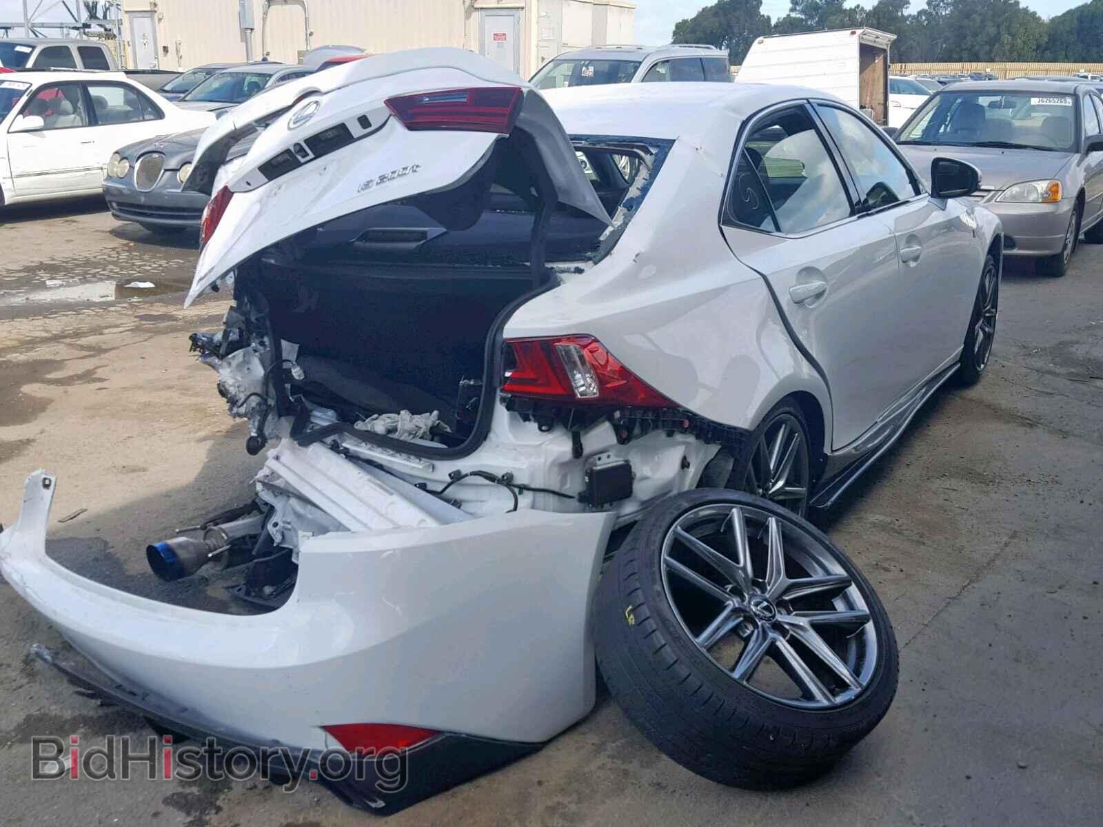 2016 LEXUS IS - VIN: JTHBA1D26G5018487 - Фото 4