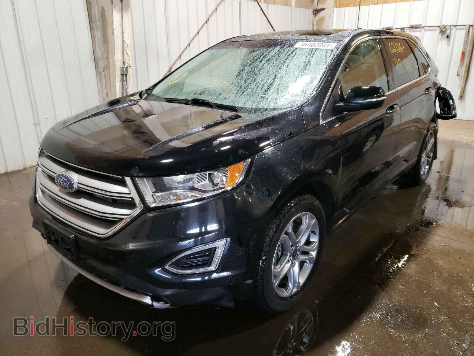 2017 FORD EDGE - VIN: 2FMPK4K89HBB57339 - Фото 2