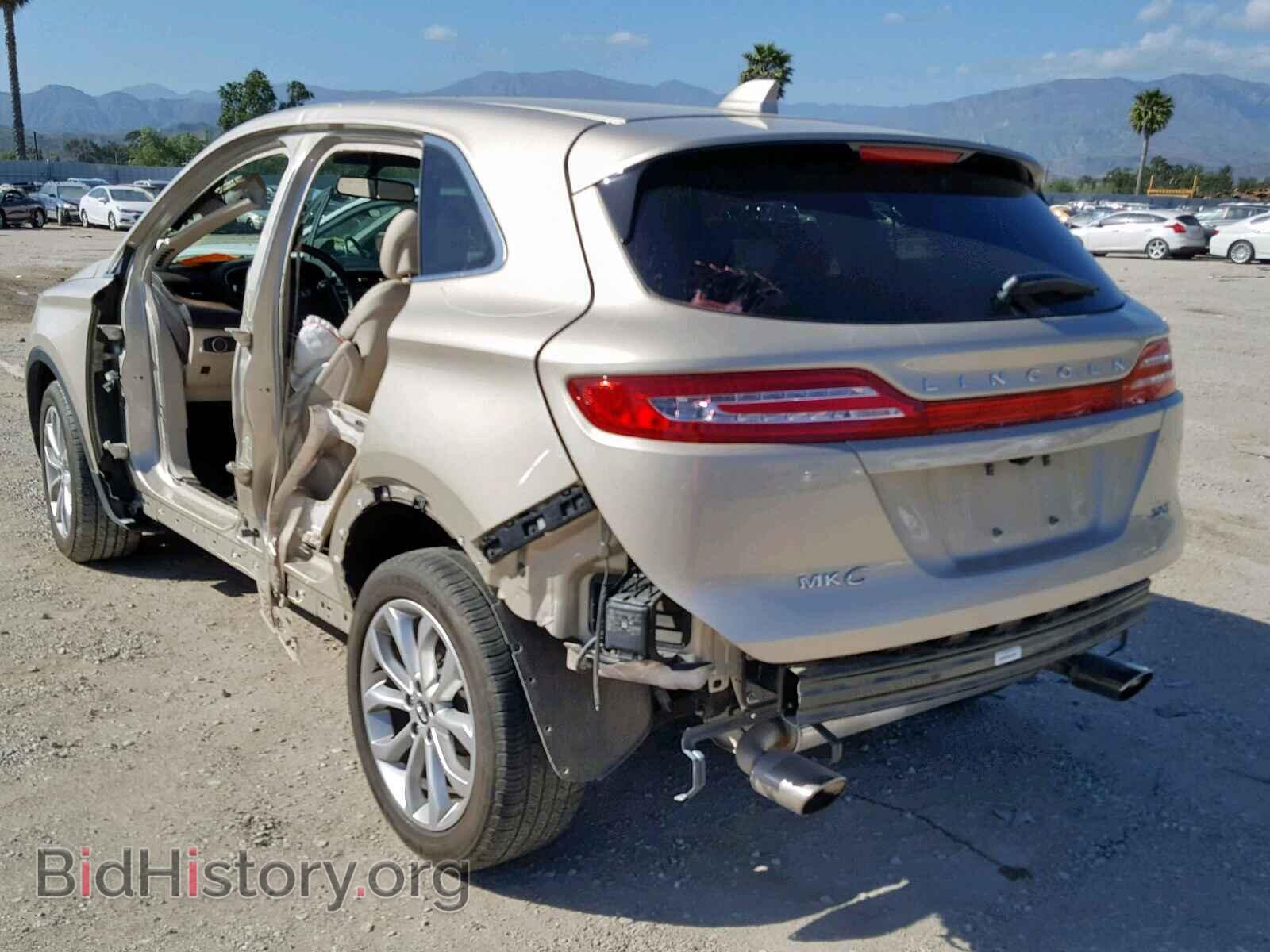 2017 LINCOLN MKC SELECT - VIN: 5LMCJ2C98HUL14296 - Фото 3