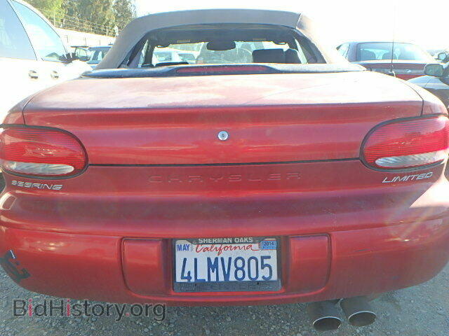 2000 CHRYSLER SEBRING - VIN: 3C3EL55H5YT265931 - Фото 10