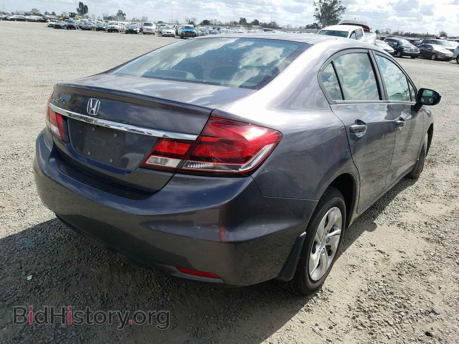 2014 HONDA CIVIC - VIN: 19XFB2F53EE245358 - Фото 4