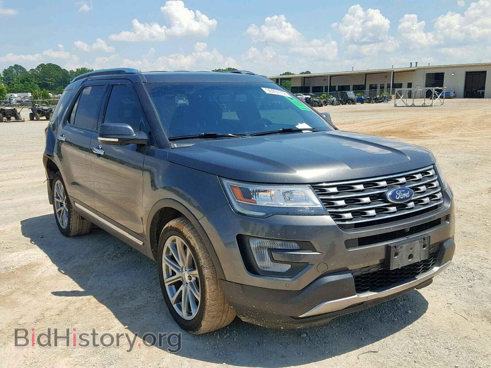 Фотография 1FM5K8F8XHGB47601 - FORD EXPLORER L 2017