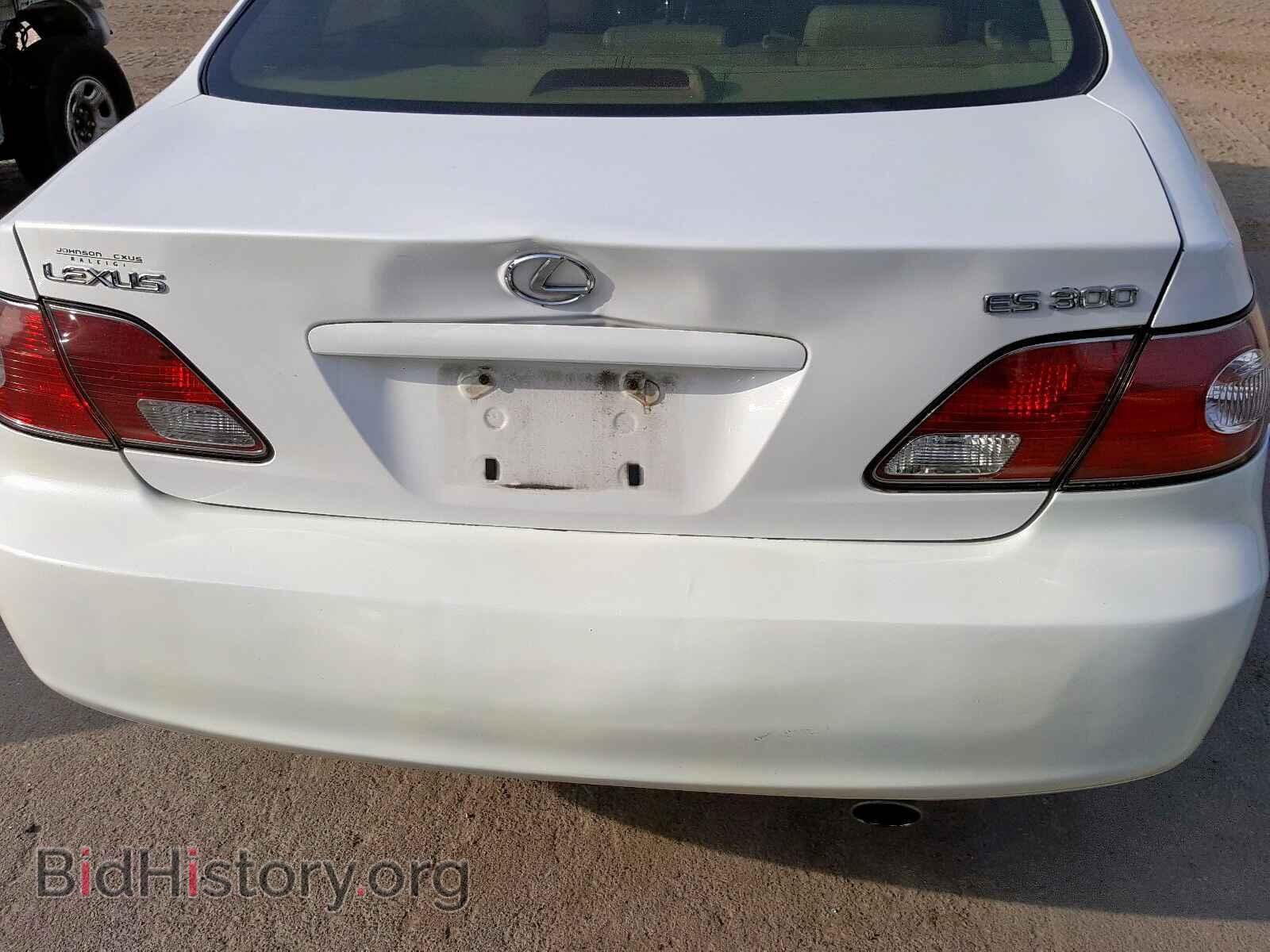 2002 LEXUS ES300 - VIN: JTHBF30G720085071 - Фото 9