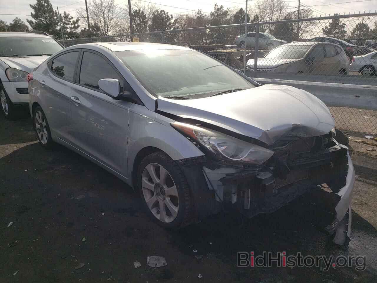 Photo 5NPDH4AE9CH127588 - HYUNDAI ELANTRA 2012