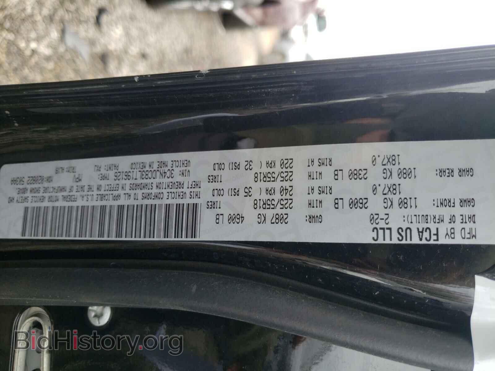 2020 JEEP COMPASS - VIN: 3C4NJDCB3LT196126 - Фото 10