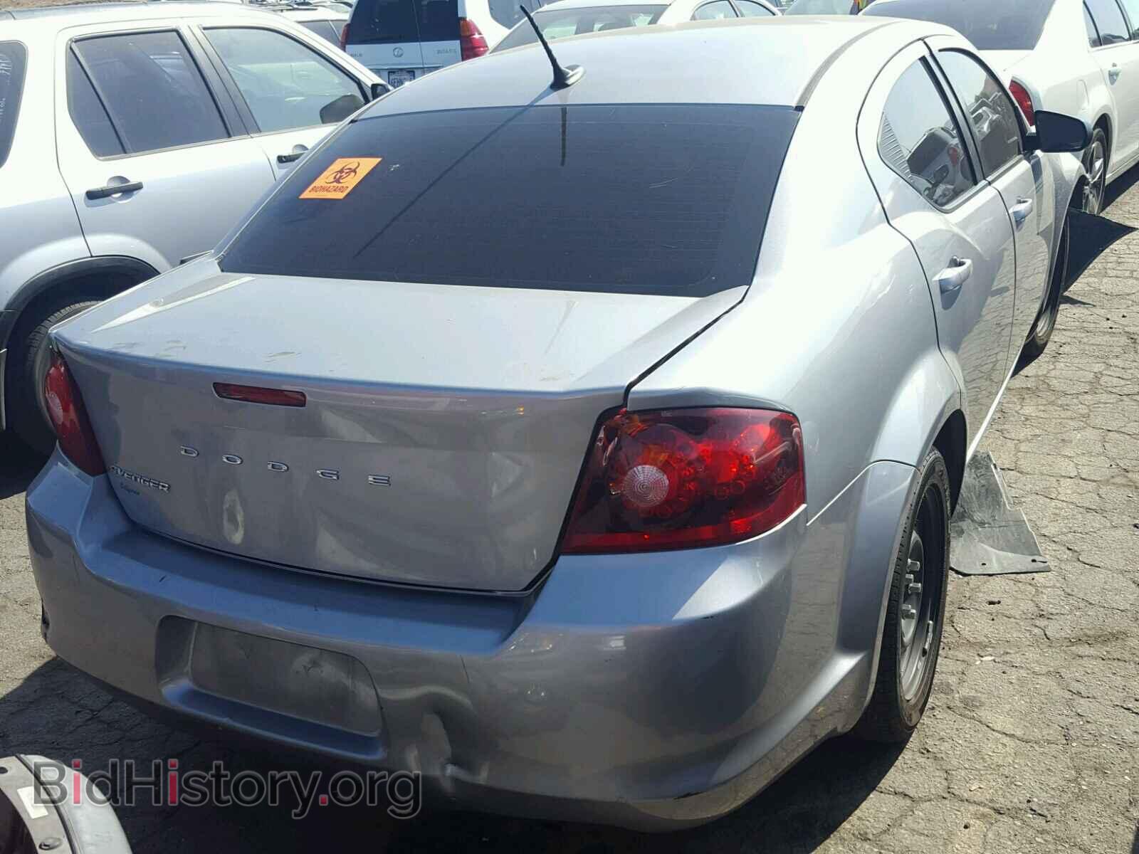 2014 DODGE AVENGER - VIN: 1C3CDZAB8EN153875 - Фото 4