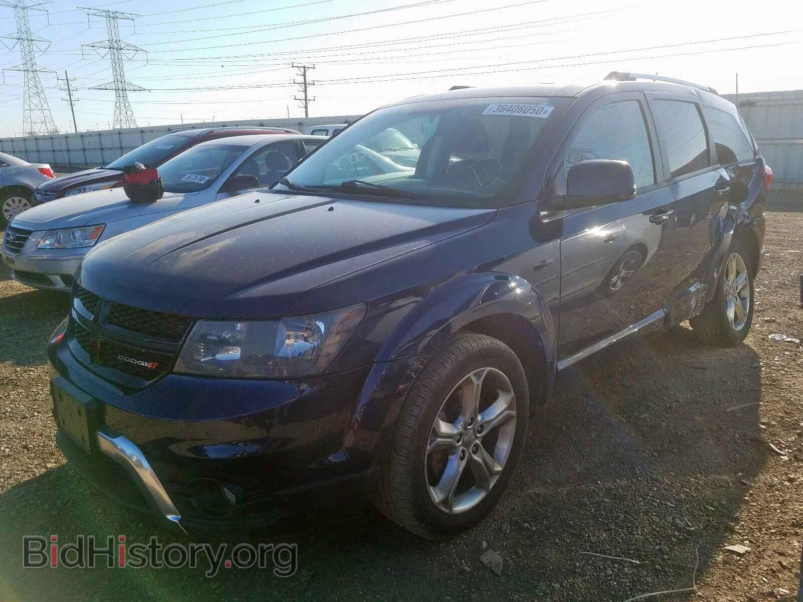 2017 DODGE JOURNEY - VIN: 3C4PDCGG7HT501621 - Фото 2