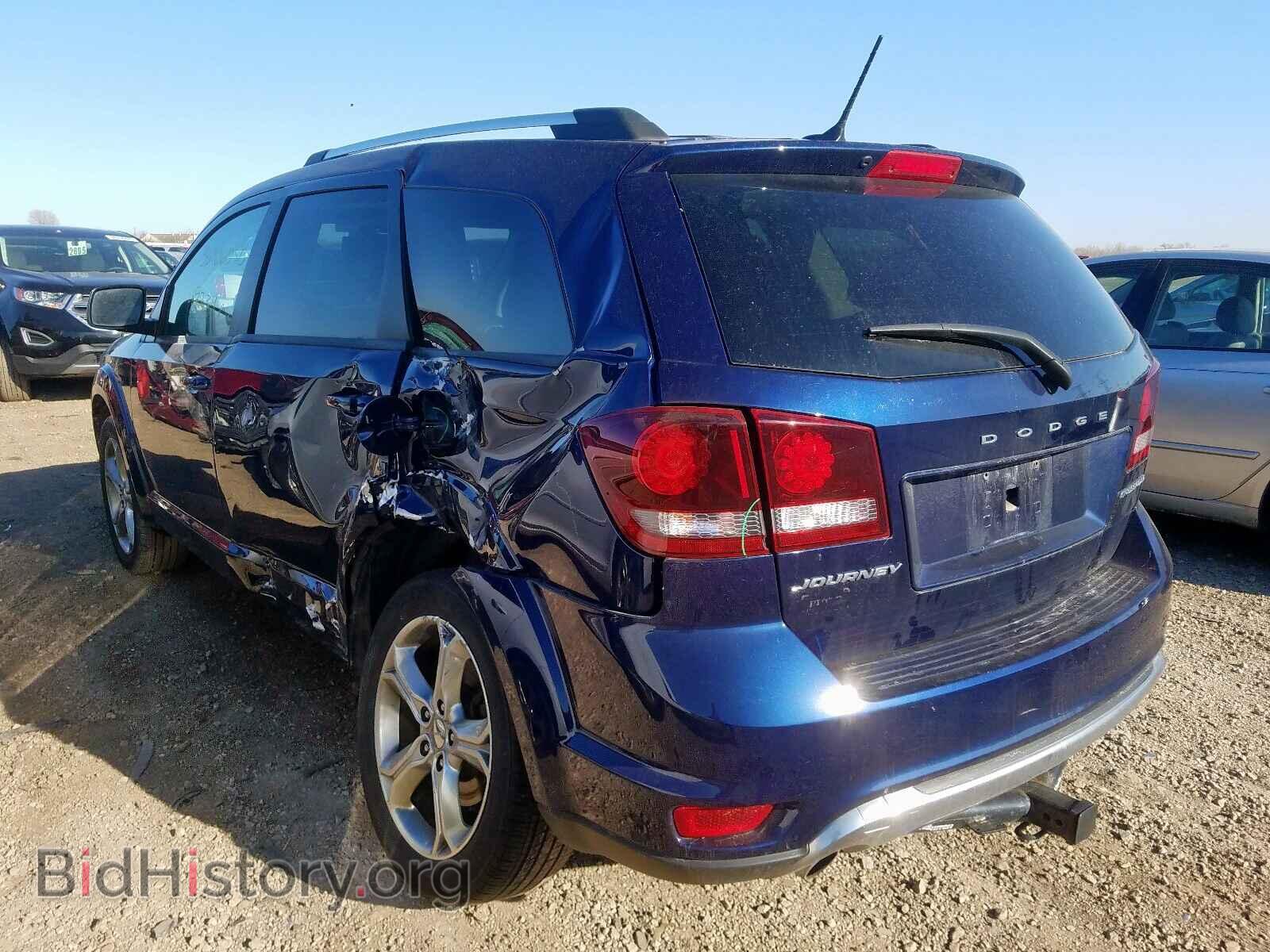 2017 DODGE JOURNEY - VIN: 3C4PDCGG7HT501621 - Фото 3