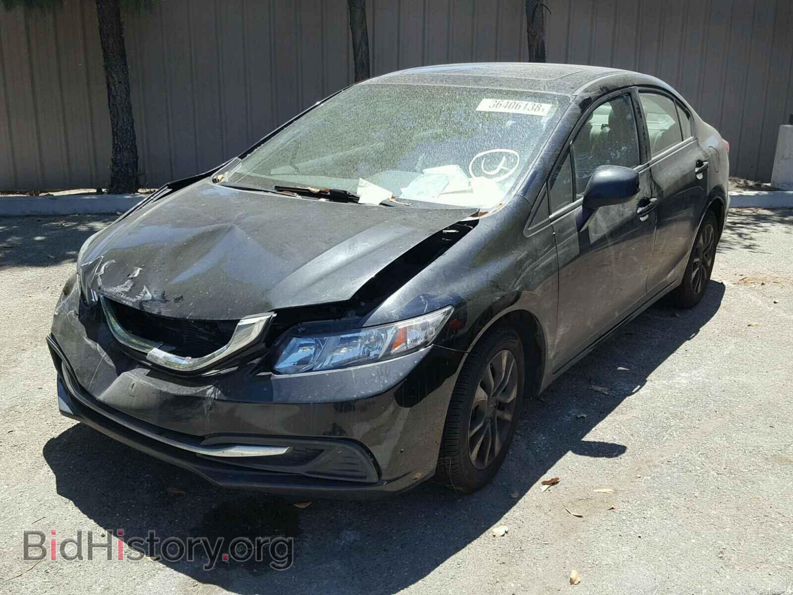 2013 HONDA CIVIC - VIN: 19XFB2F81DE221553 - Фото 2