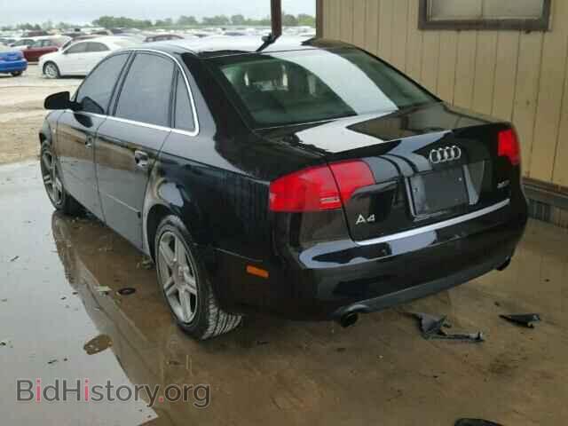 2007 AUDI A4 - VIN: WAUAF78E97A077074 - Фото 3