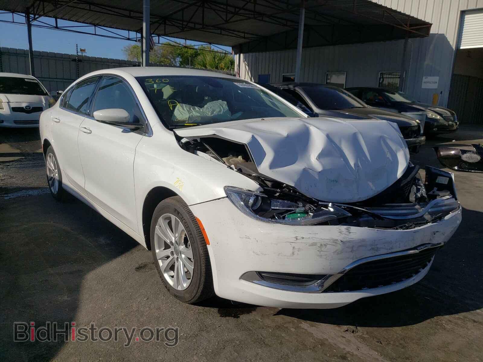 Фотография 1C3CCCAB9GN190307 - CHRYSLER 200 2016