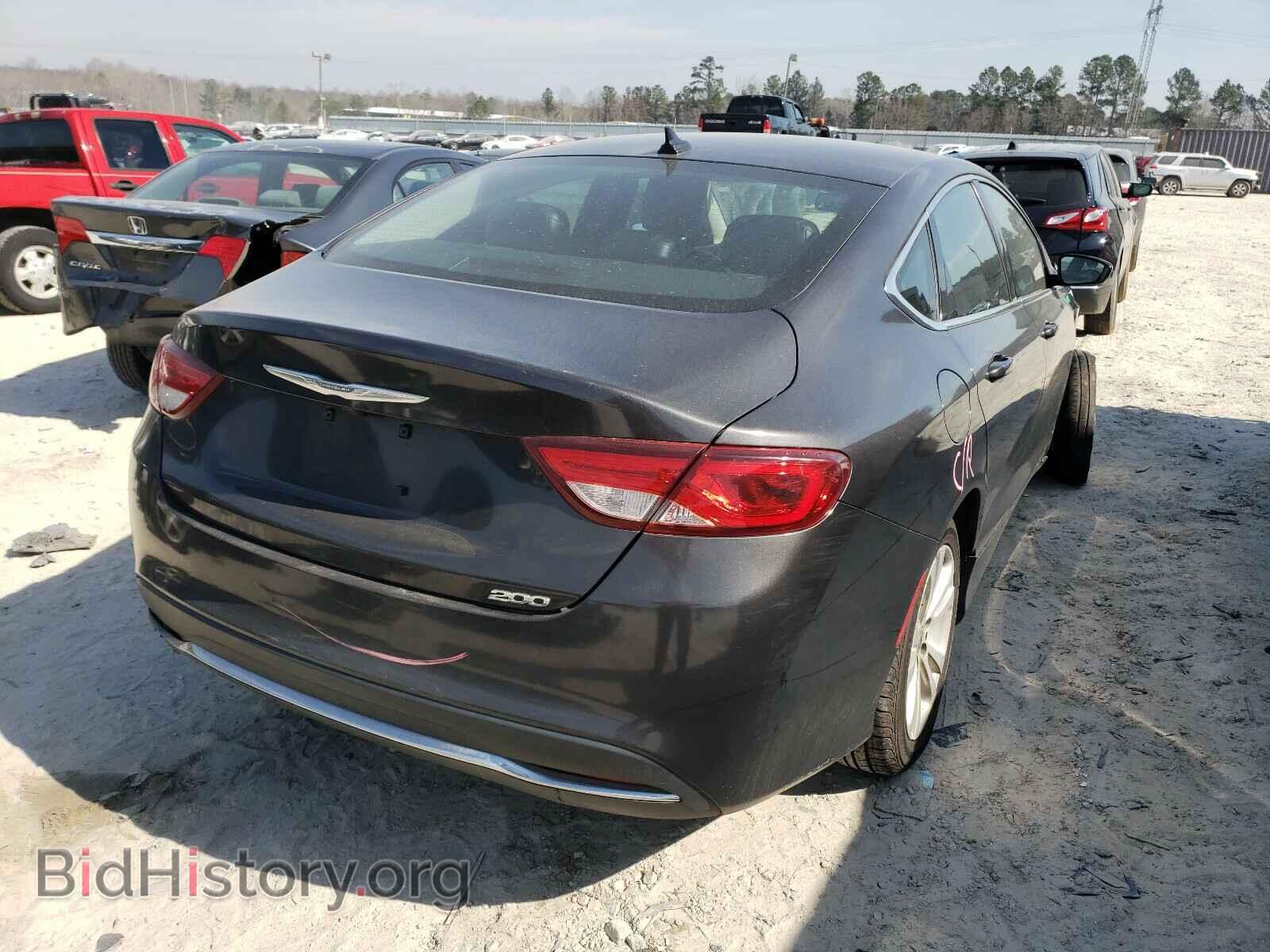 2016 CHRYSLER 200 - VIN: 1C3CCCAB9GN179307 - Фото 4