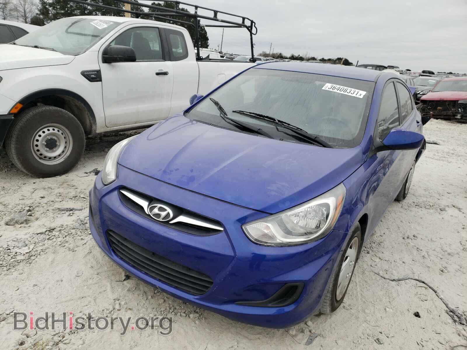 2012 HYUNDAI ACCENT - VIN: KMHCT4AEXCU188038 - Фото 2
