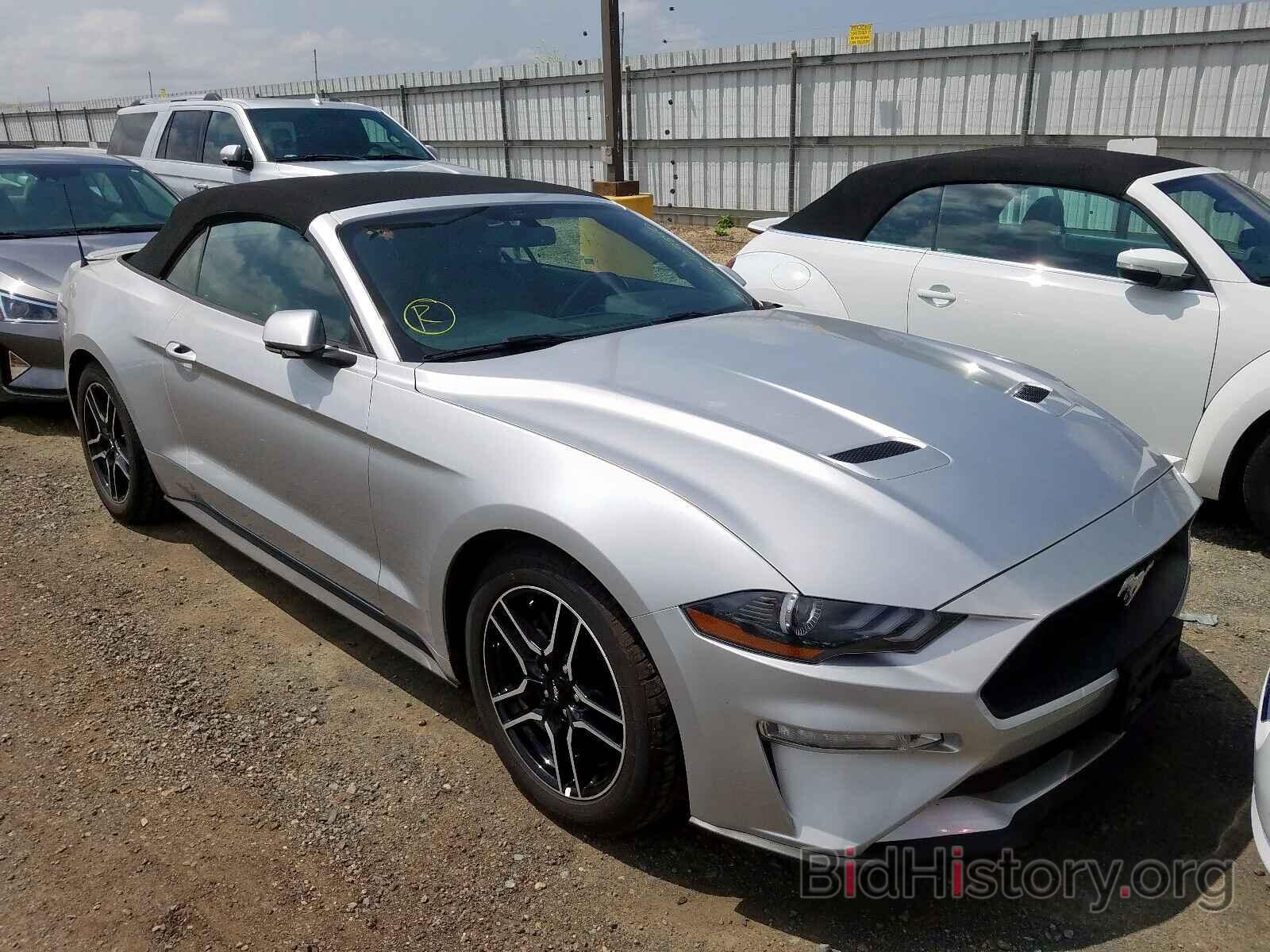 Photo 1FATP8UH3K5109359 - FORD MUSTANG 2019