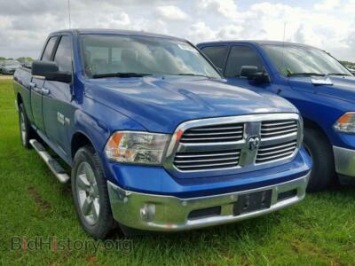 2017 RAM 1500 SLT, синий — VIN 1C6RR6GT0HS629359, Copart