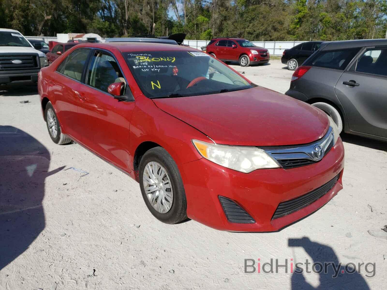 Photo 4T1BF1FK6CU510724 - TOYOTA CAMRY 2012