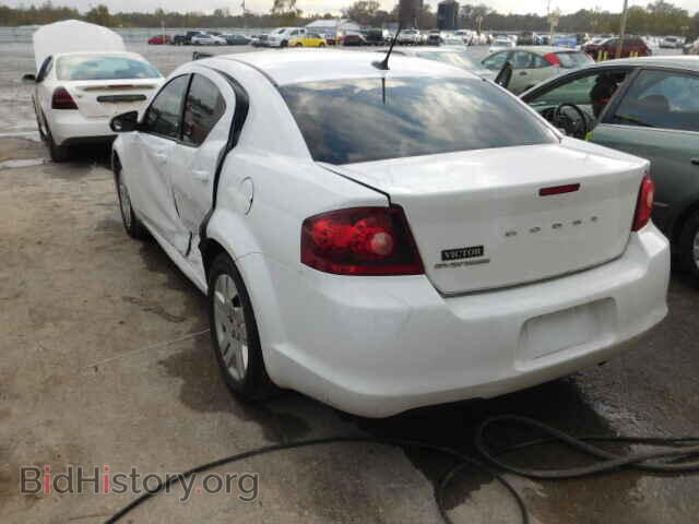 2012 DODGE AVENGER - VIN: 1C3CDZAB8CN136085 - Фото 3